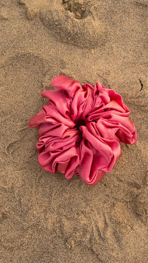 Premium Quality Silk Hair Scrunchies for Fine, Thin & Curly Hair