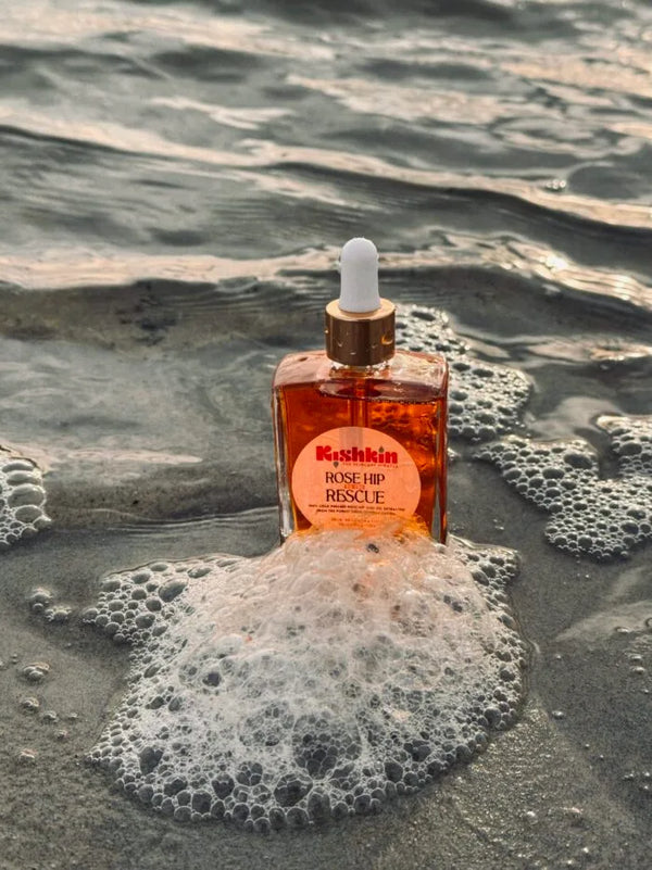 Cold Pressed Rosehip Seed Oil 50mL – Pure Organic Rose Hip Rescue Oil for Smooth & Nourished Skin